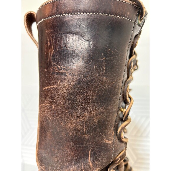 White's Men's size 8 B Hunter Vibram Handmade Spokane Washington Leather Boots - Picture 7 of 16